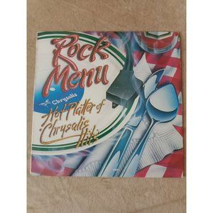 Rock menu hot platter of chrysalis hits vinyl
